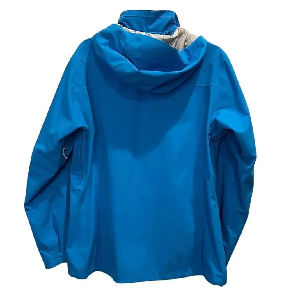 Eddie Bauer Hooded Shell Jacket‎ Women'sSize L Blue Casual Weatheredge - Picture 2 of 14